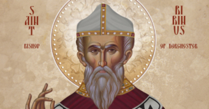 St. Birinus, first bishop of Dorchester