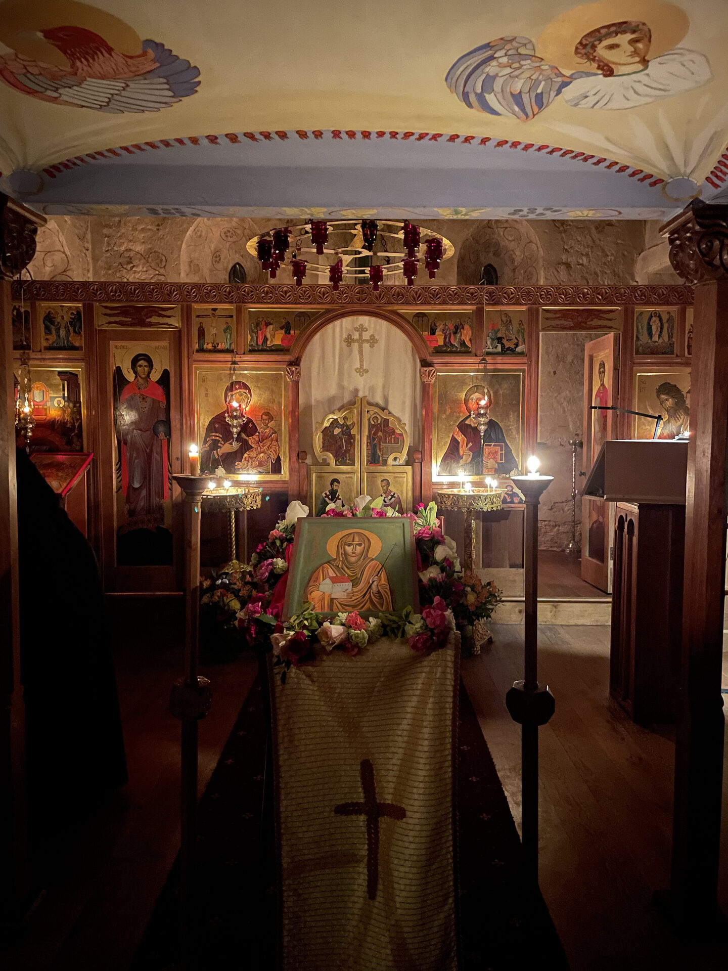 The feast of Saint Milburga at the Church of the Holy Fathers of Nicaea